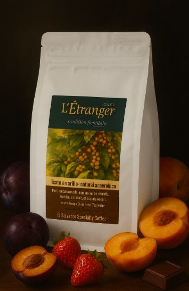 Café Icatu Amarillo Natural Anaeróbico.